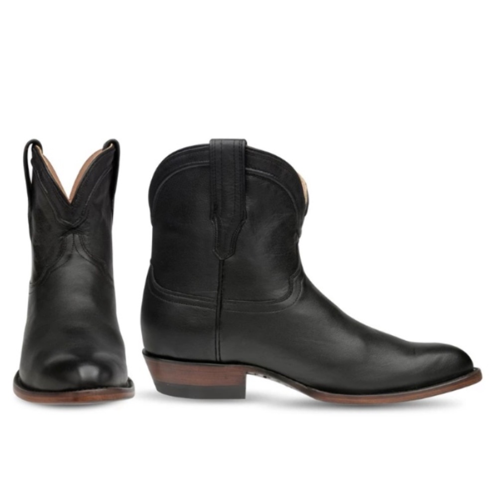 BACHESTO The Daffney in Jet Black Western bootie. BRAND HEW